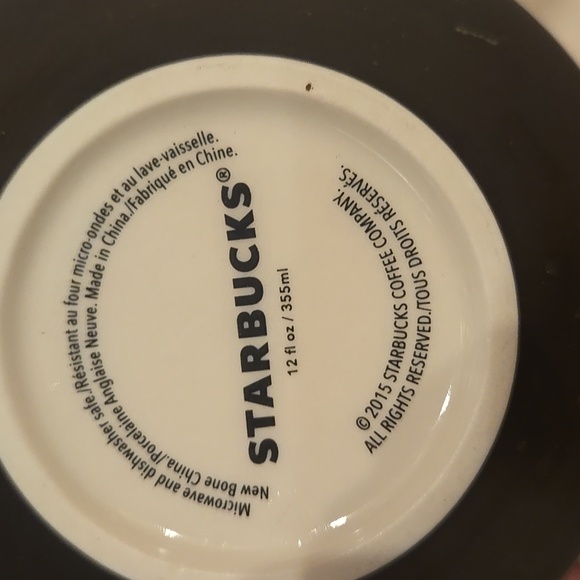 Starbuck's Limited Edition Artisan 2015 07/08 Mosaic Tile Collector's Mug - Picture 4 of 7